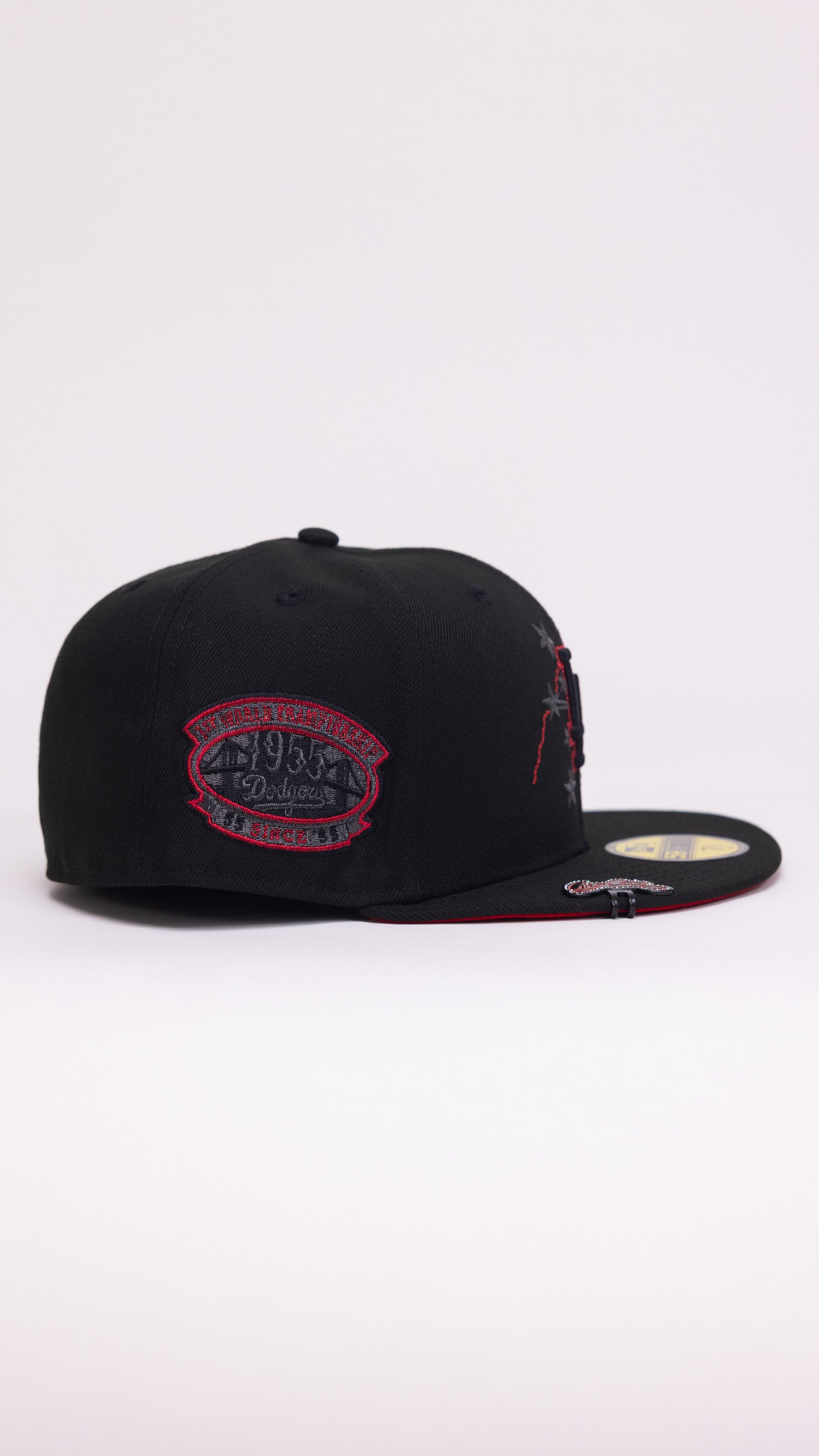 Dodgers Embroidery 59Fifty Fitted – Blacked Out
