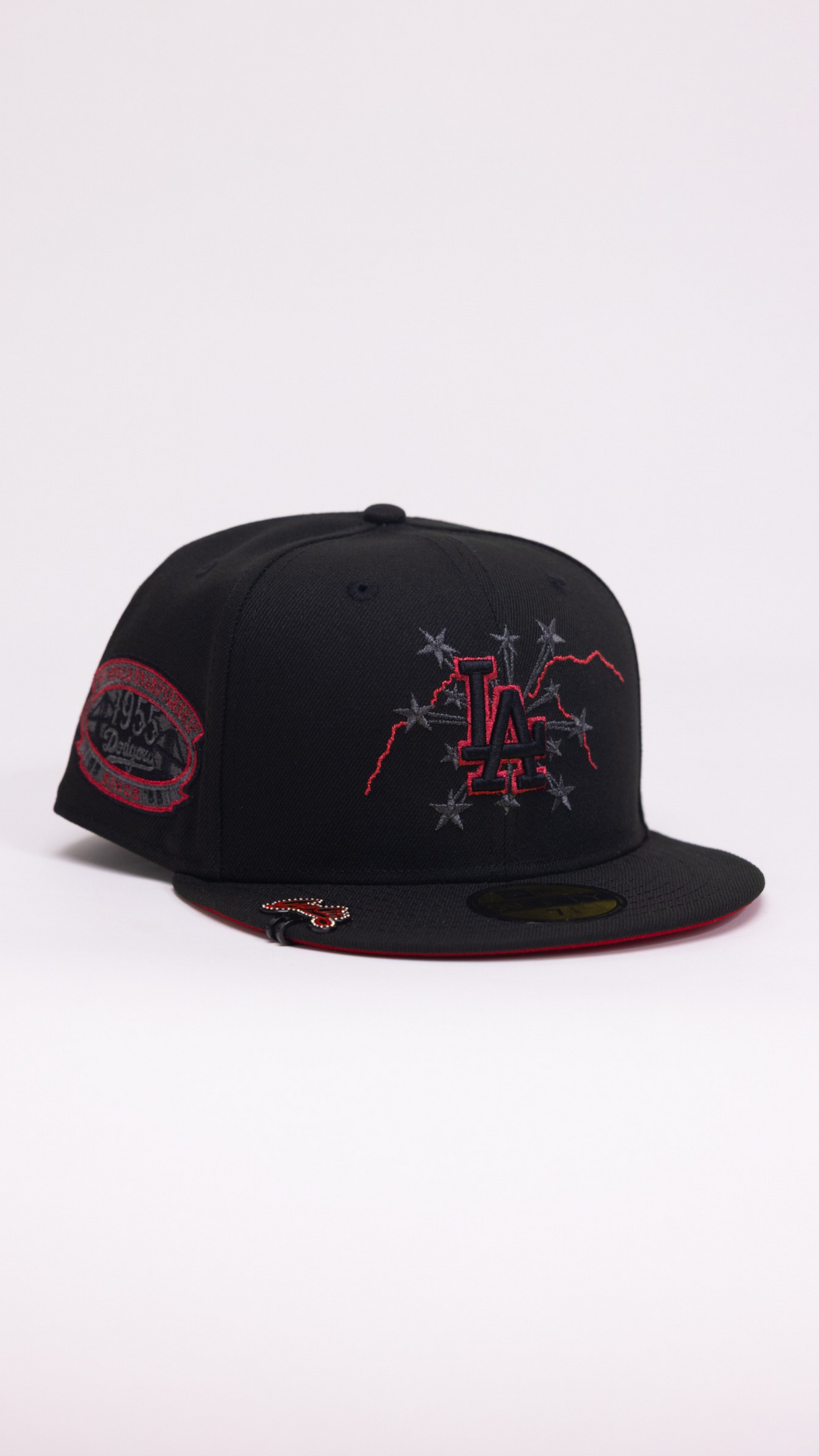 Dodgers Embroidery 59Fifty Fitted – Blacked Out