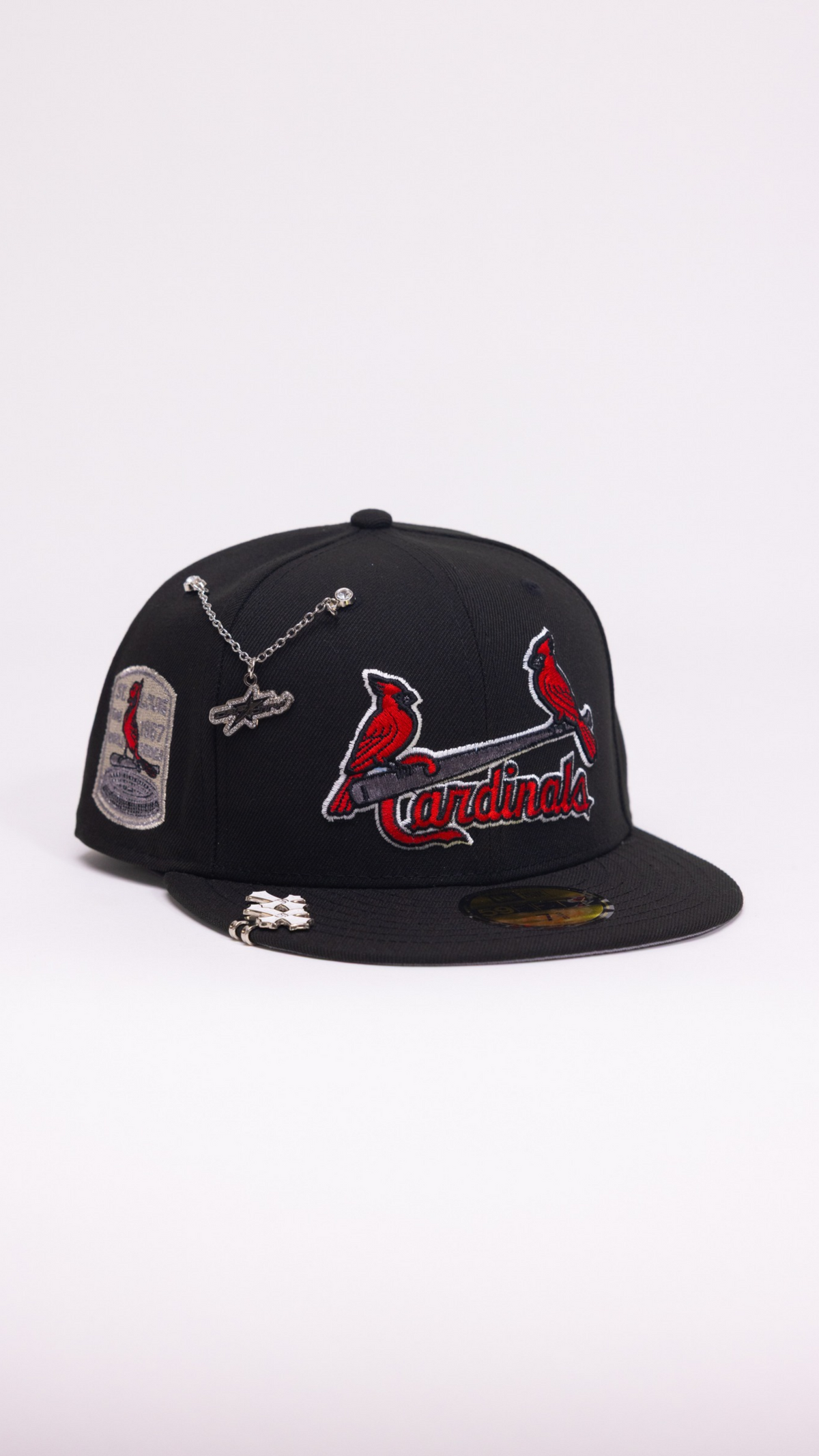St Louis Cardinals Script 59Fifty Fitted – Black