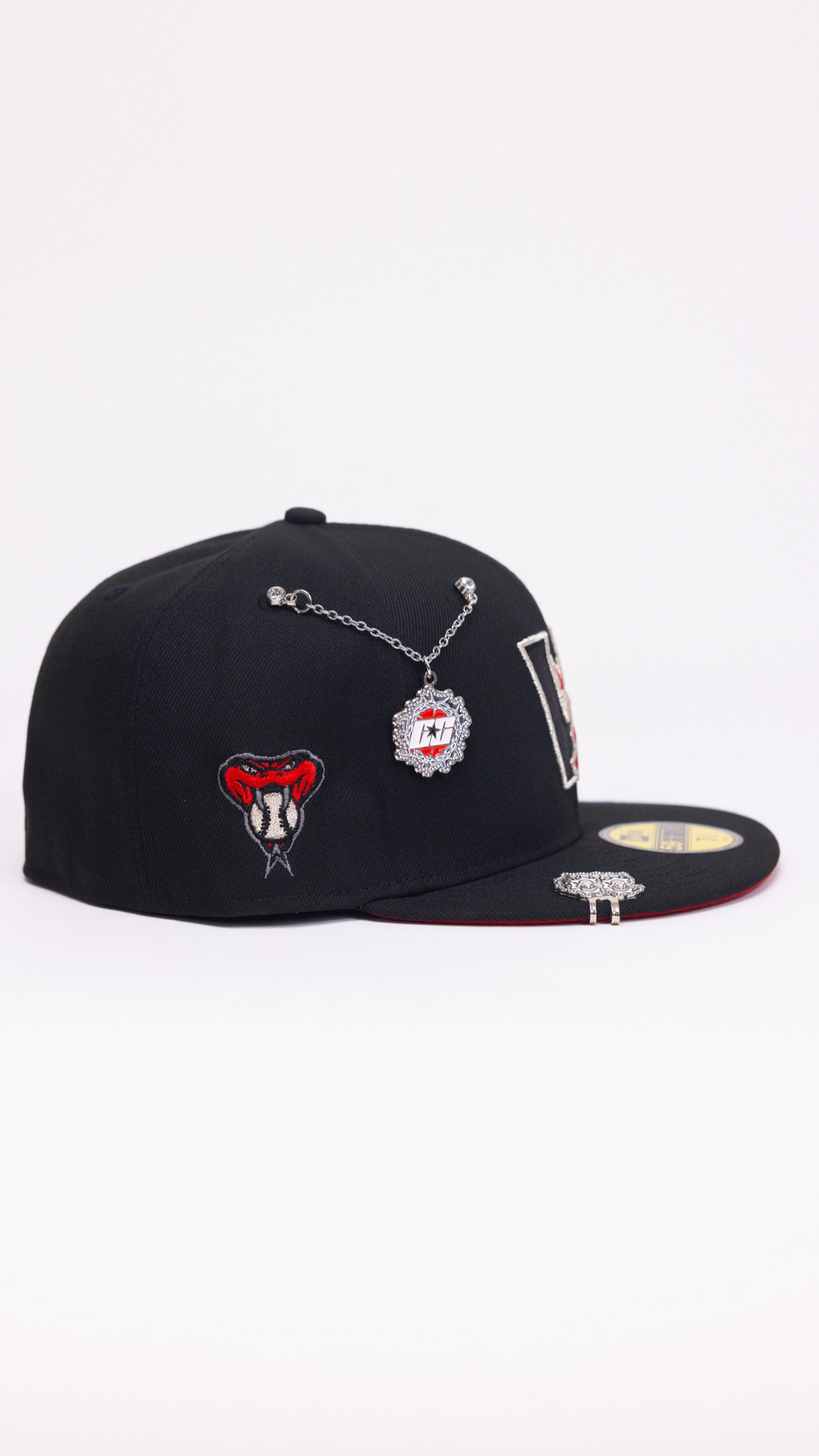 Arizona Diamondbacks Upside Down 59Fifty Fitted – Black