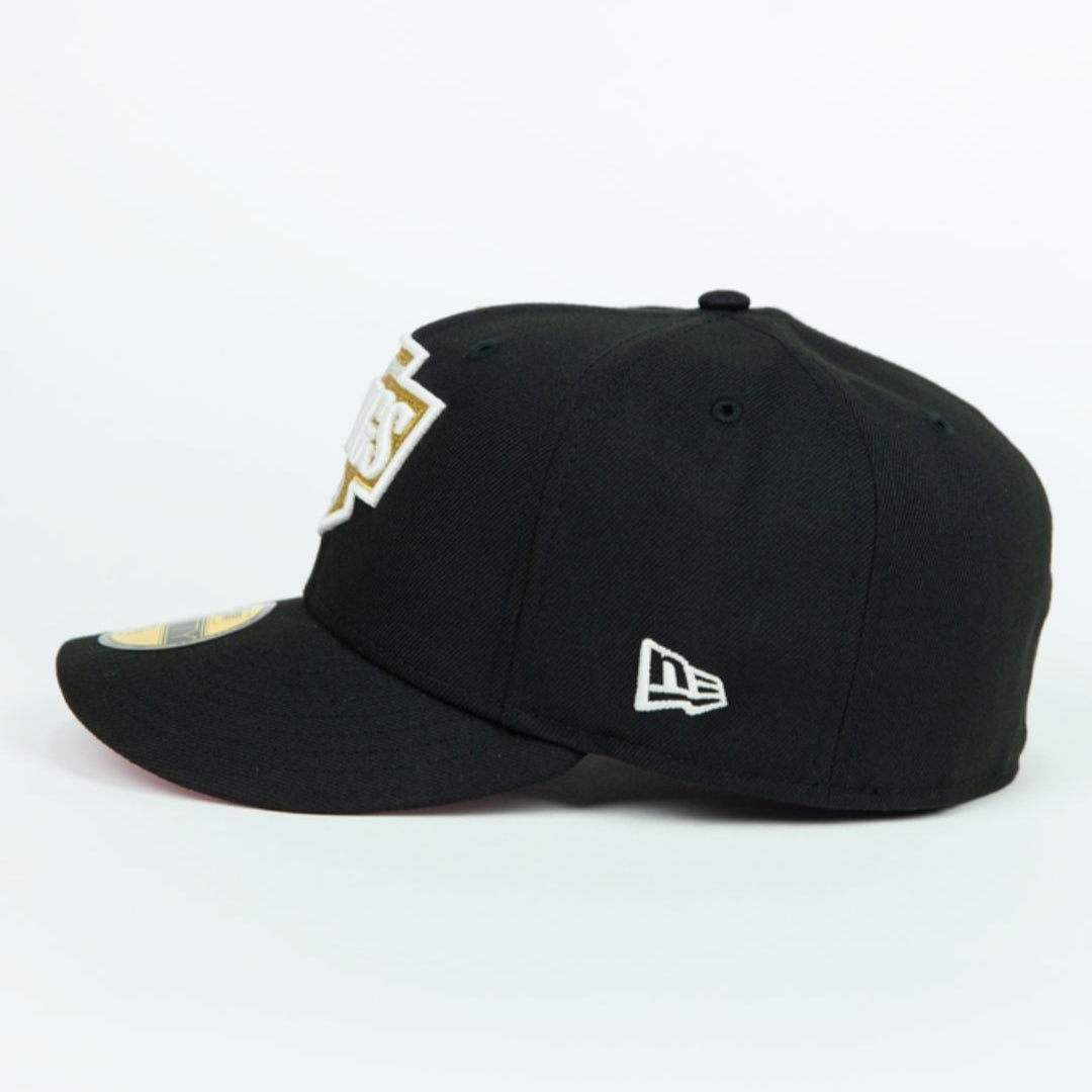 NEW ERA EXCLUSIVE 59FIFTY BLACK LOS ANGELES KINGS W/ ALL STAR GAME SIDE PATCH