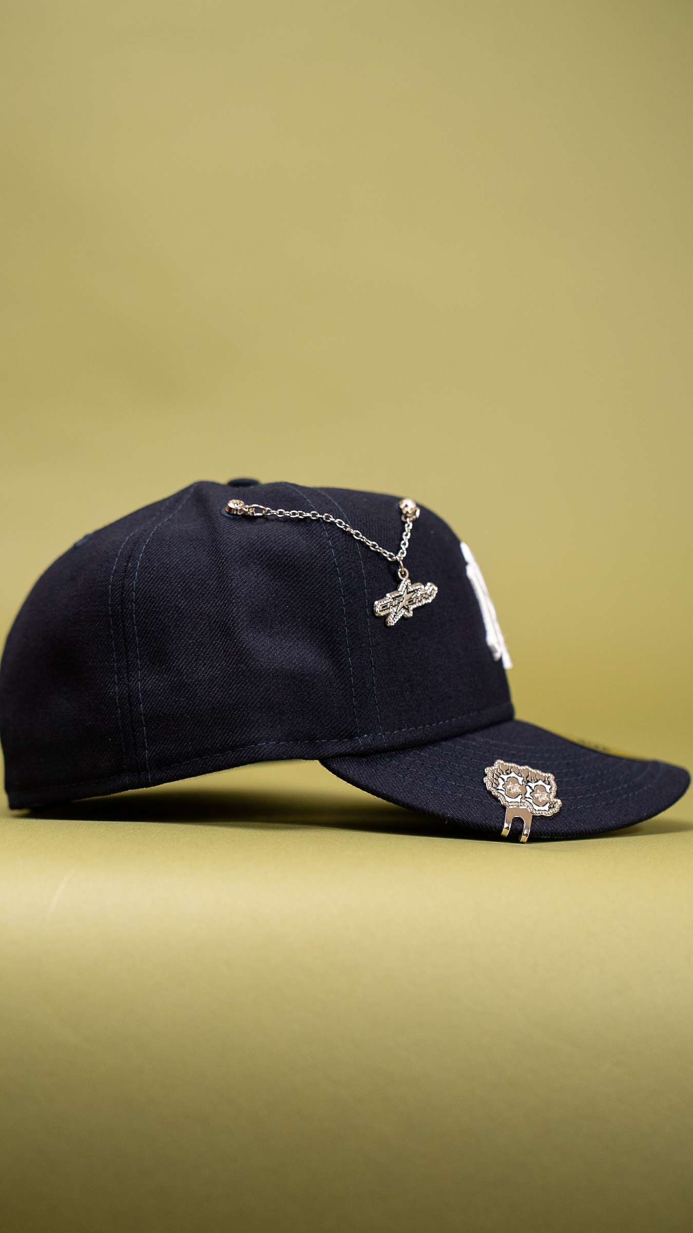 New Era Exclusive 59Fifty Navy New York Yankees W/ Subway Series Side Patch