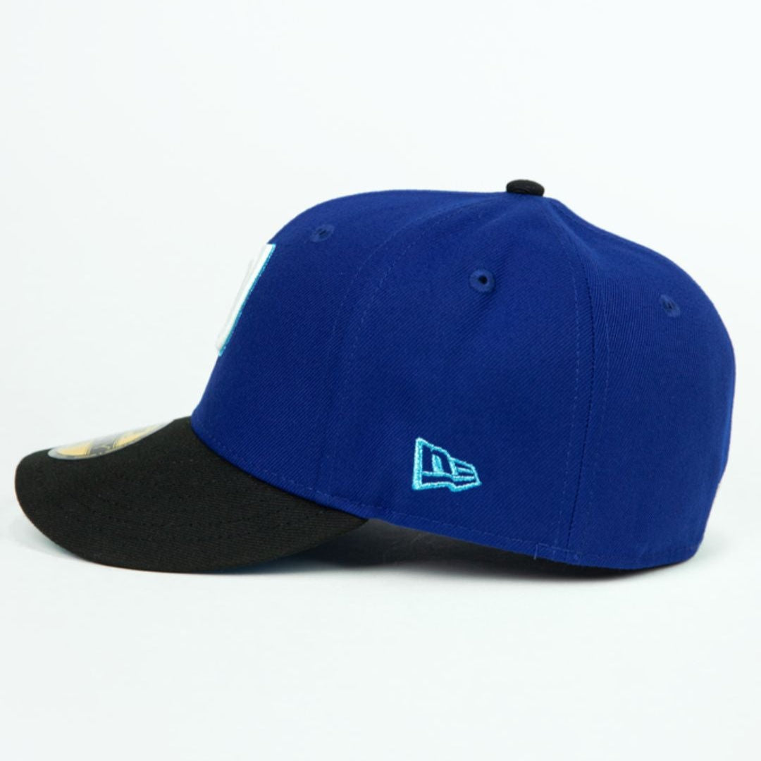 NEW ERA EXCLUSIVE 59FIFTY DARK BLUE/ BLACK WASHINGTON NATIONALS W/ ALL STAR GAME SIDE PATCH
