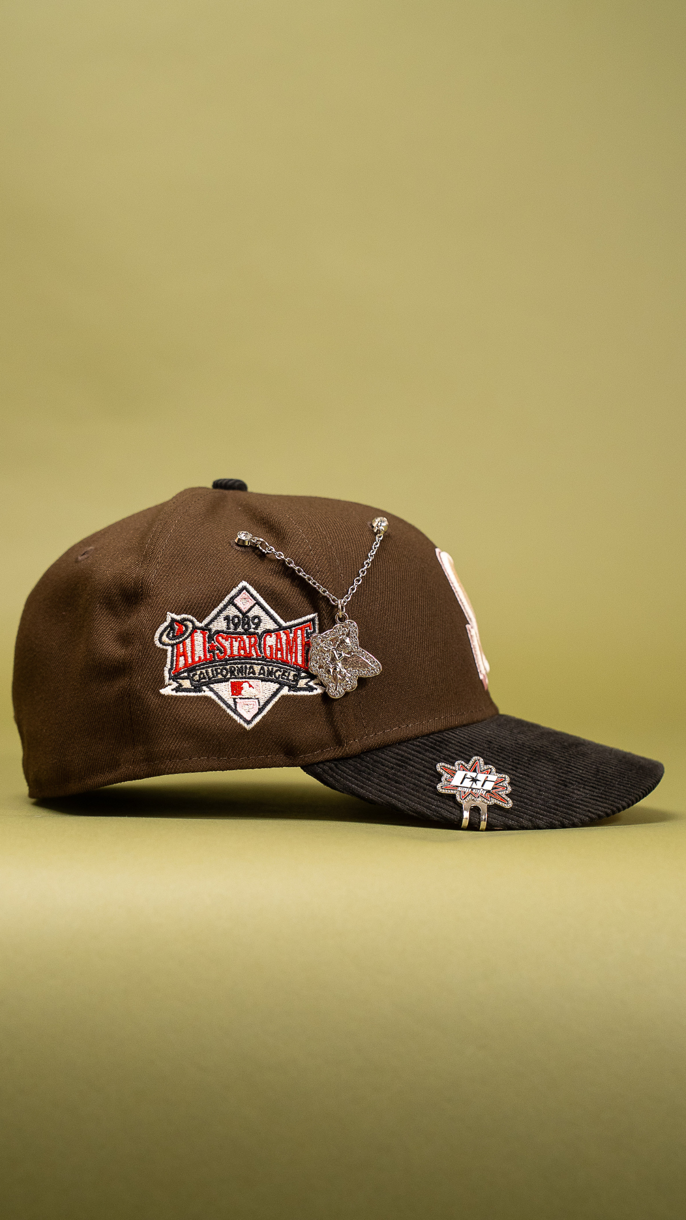 New Era Exclusive 59Fifty Brown/Corduroy Seattle Mariners W/ All Star Game Side Patch