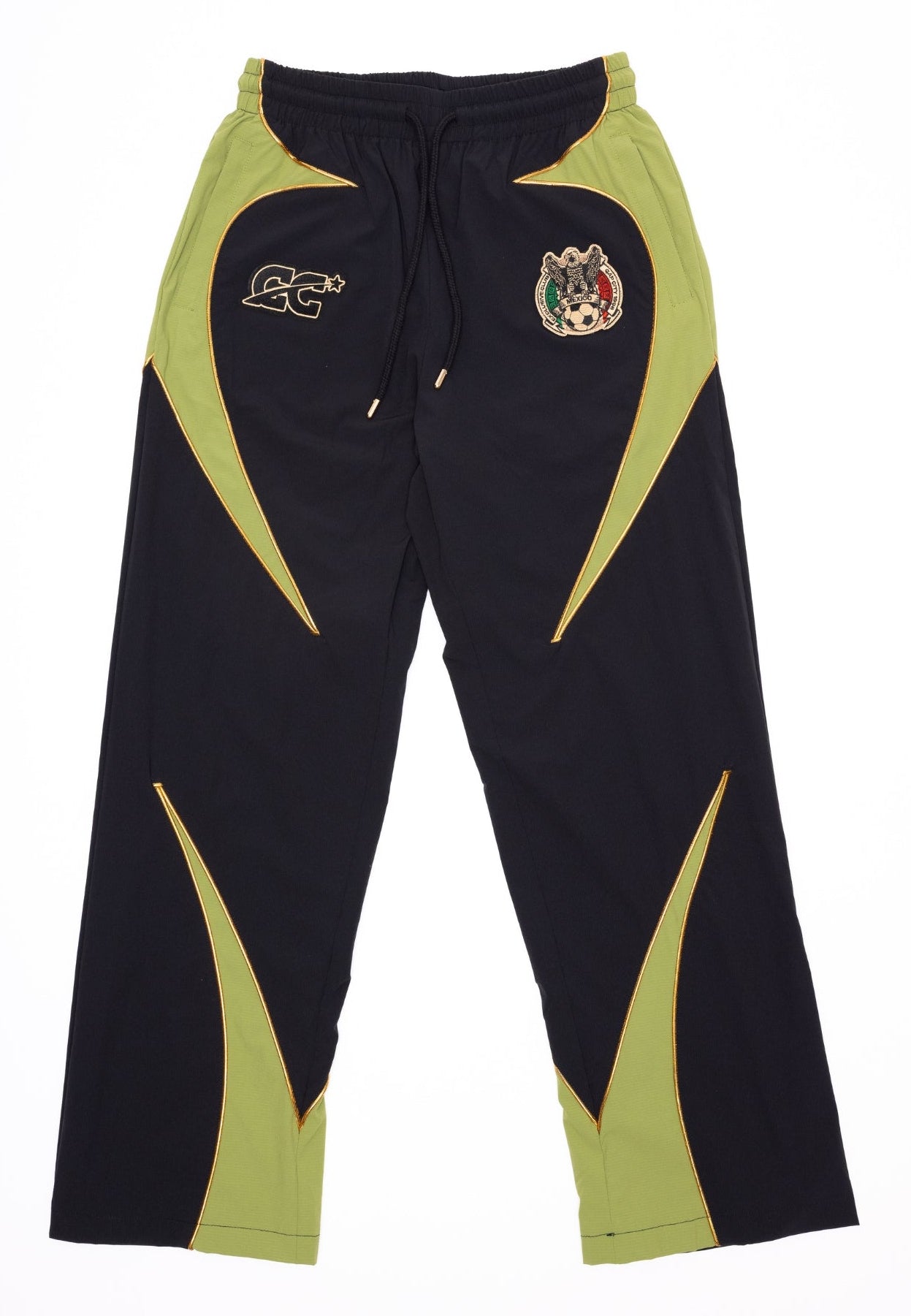 CAP CITY GREEN/BLACK MEXICO TRACK PANTS