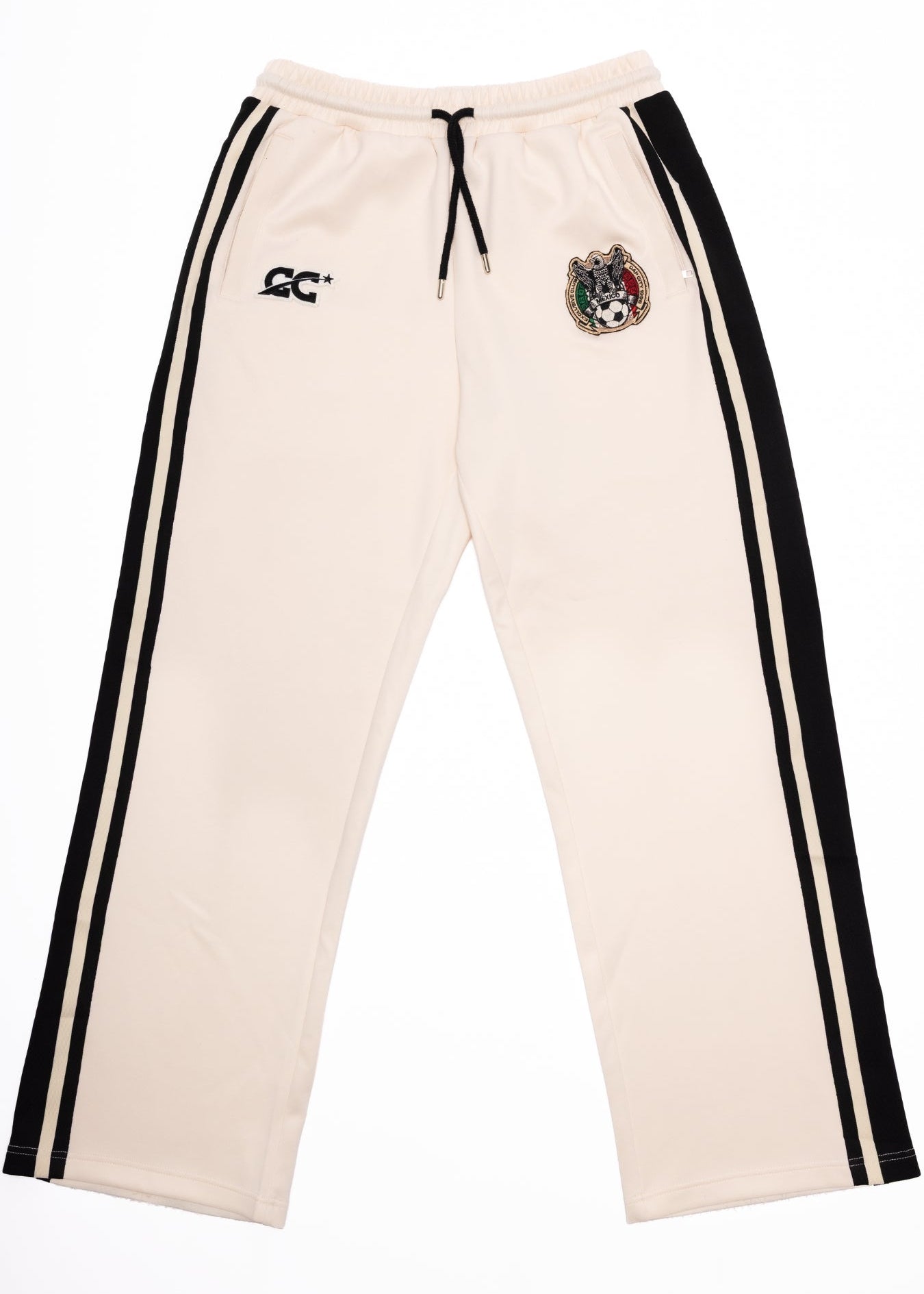 CAP CITY CREAM/BLACK MEXICO TRACK PANTS