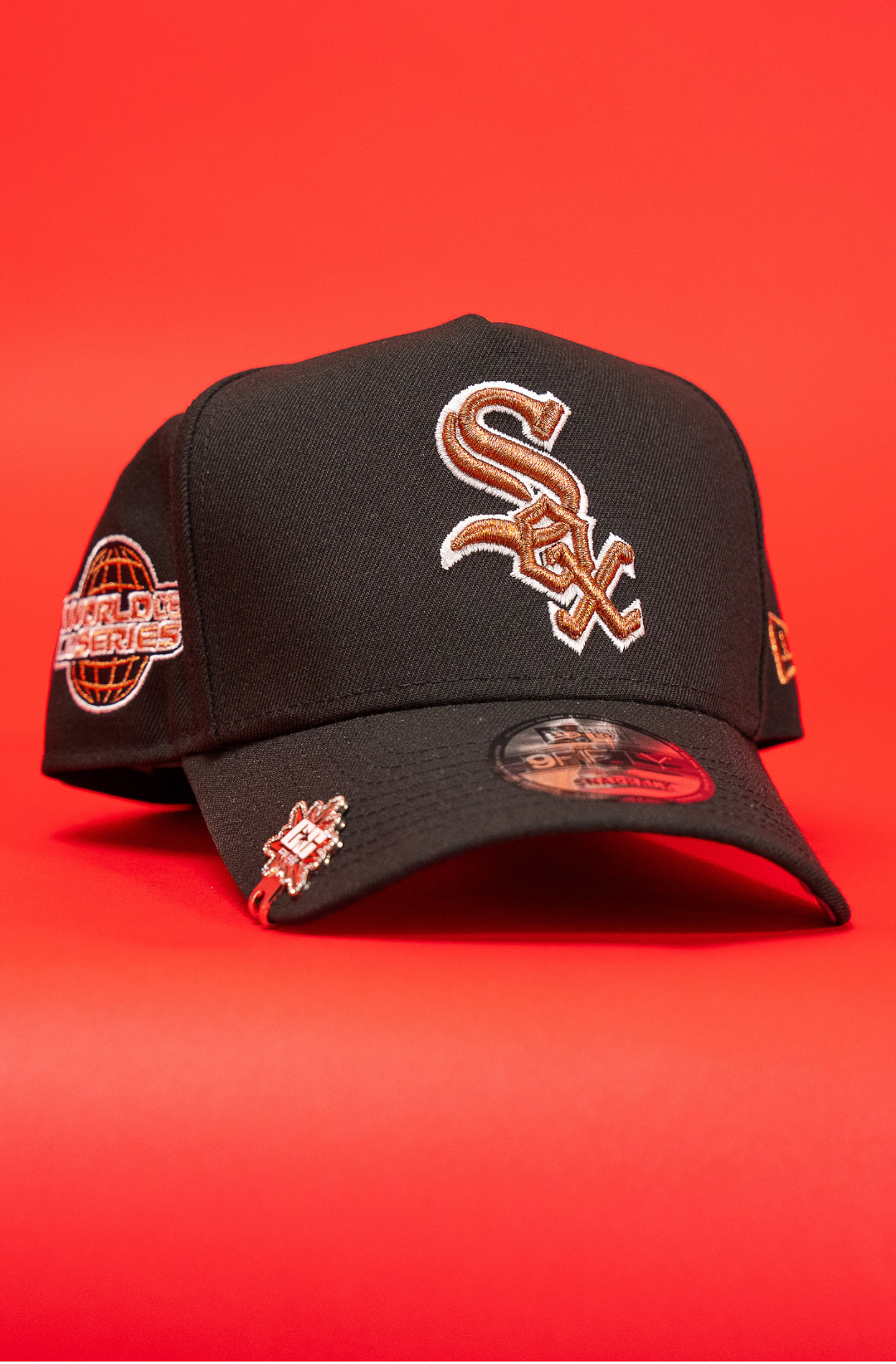 New Era 9Fifty A-Frame Black Chicago White Sox Snapback W/ 2005 World Series Side Patch