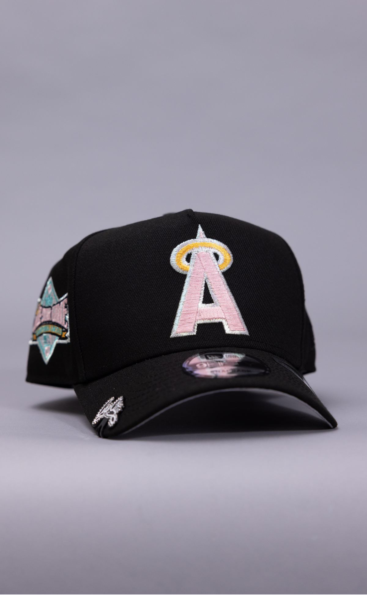 New Era 9Fifty A-Frame Black Anaheim Angels Snapback W/ All Star Game Side Patch