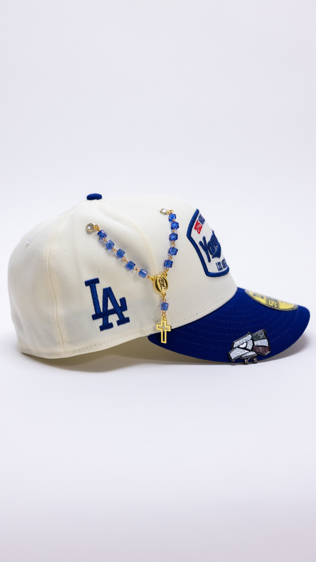 Dodgers Yoshinobu Yamamoto 59Fifty Fitted – Chrome/Blue