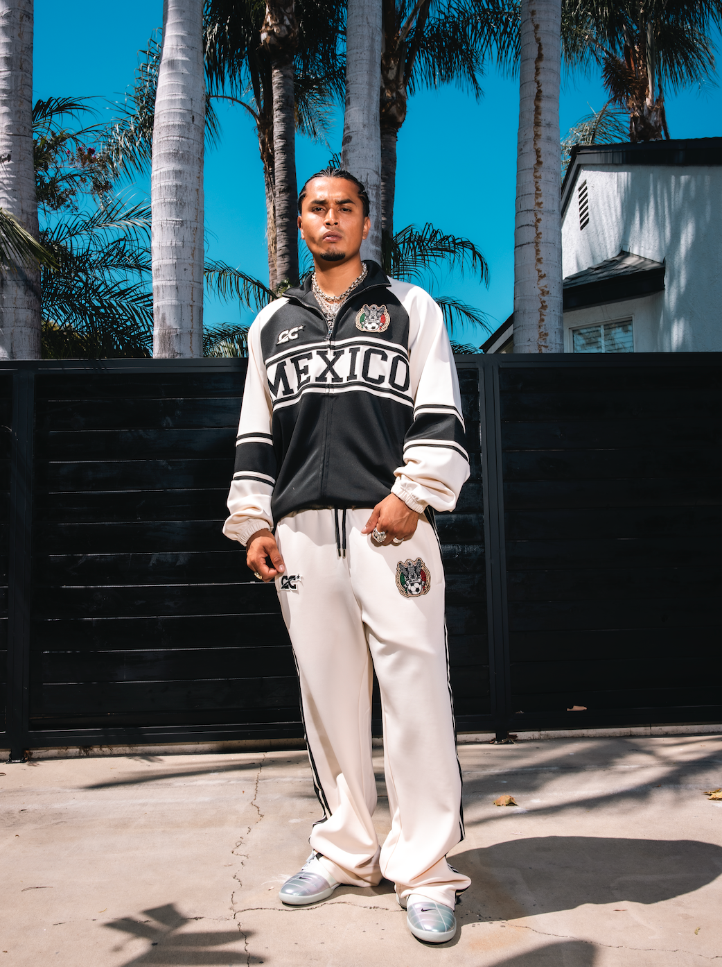 CAP CITY CREAM/BLACK MEXICO TRACKSUIT