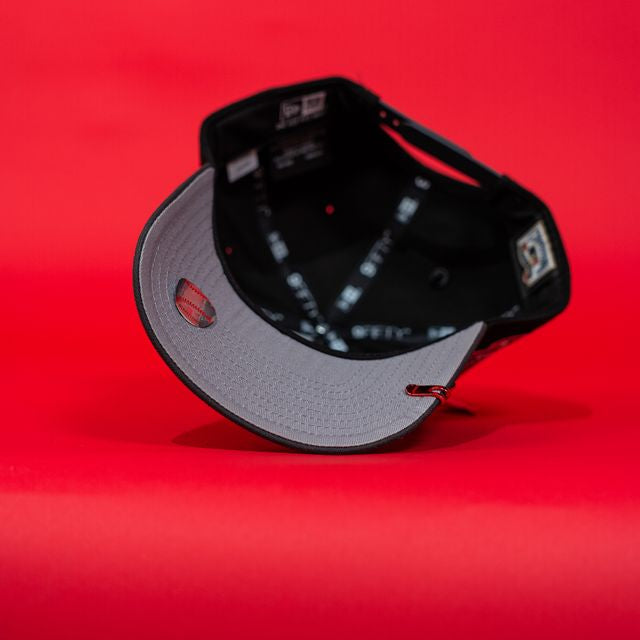 NEW ERA EXCLUSIVE 9FIFTY A-FRAME BLACK/ GREY CHICAGO WHITE SOX W/ 2003 ALL STAR GAME SIDE PATCH