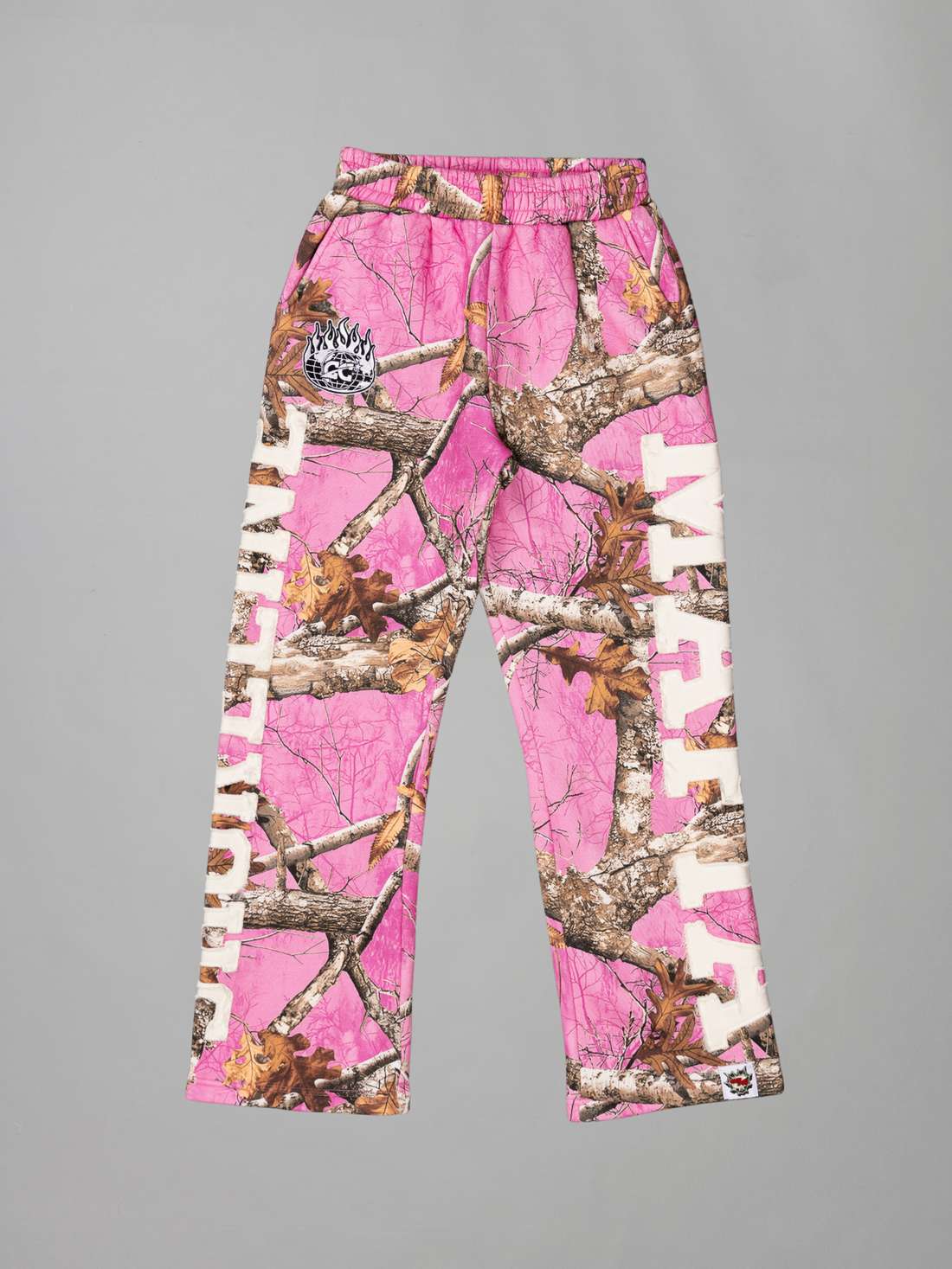 CAP CITY X SHORELINE MAFIA PINK CAMO PANTS -UNISEX
