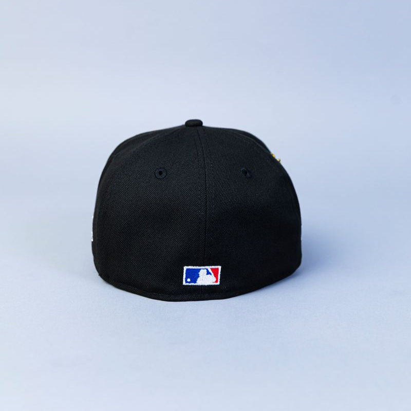 NEW ERA EXCLUSIVE 59FIFTY BLACK ARIZONA DIAMONDBACKS W/ 2001 WORLD SERIES CHAMPIONS SIDE PATCH