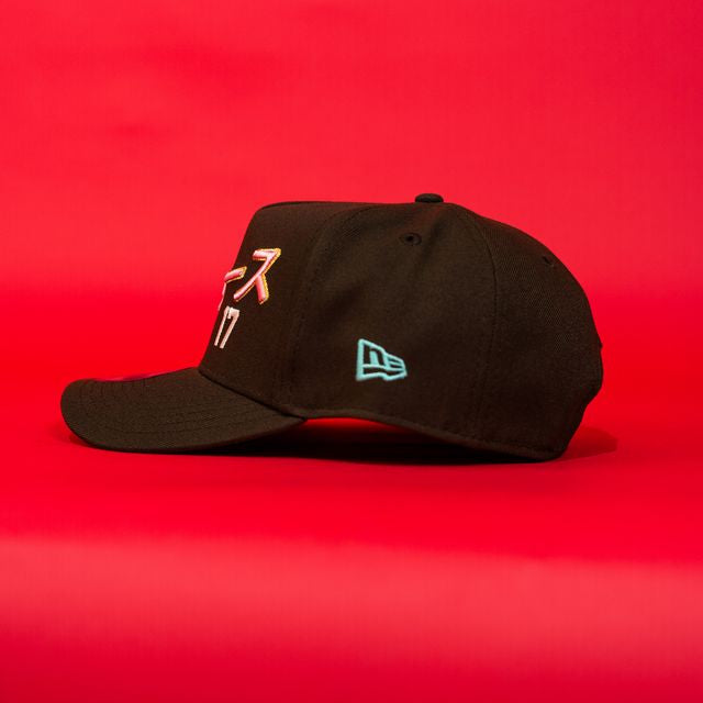 NEW ERA EXCLUSIVE 9FIFTY A-FRAME BROWN LOS ANGELES DODGERS JAPANESE SCRIPT W/ "SHOHEI OHTANI" SIDE PATCH