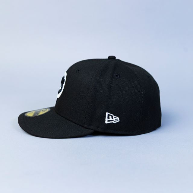 NEW ERA EXCLUSIVE 59FIFTY BLACK CHICAGO CUBS W/ 1990 ALL STAR GAME PATCH