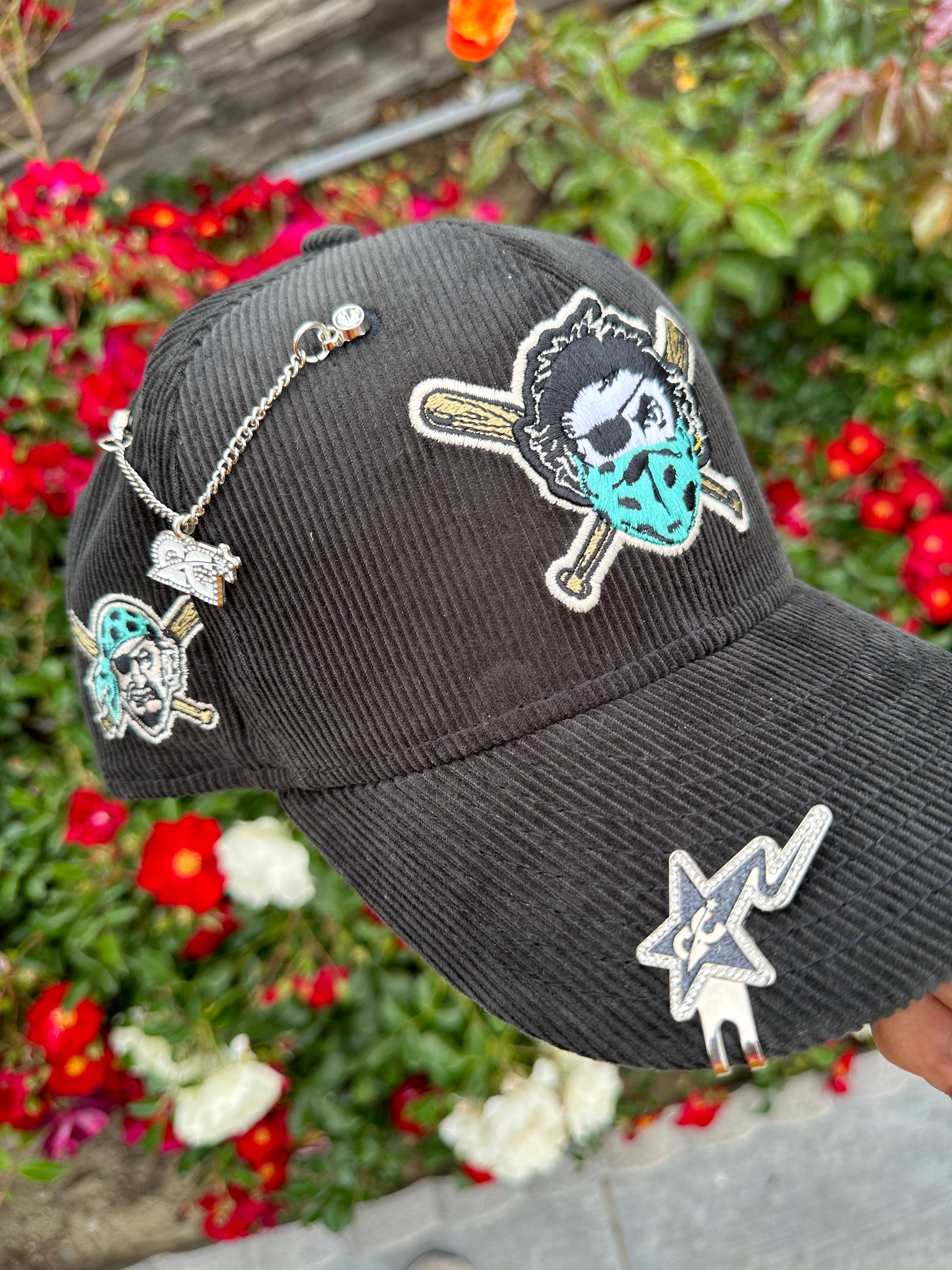 NEW ERA EXCLUSIVE 59FIFTY PITTSBURGH PIRATES COVID LOGO