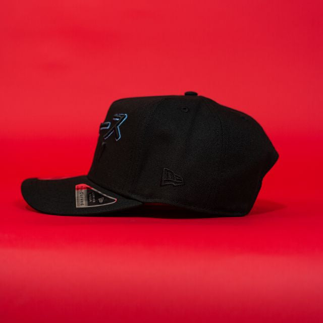 NEW ERA EXCLUSIVE 9FIFTY A-FRAME BLACKED OUT LOS ANGELES DODGERS JAPANESE SCRIPT W/ SHOHEI OHTANI 50-50 CLUB SIDE PATCH