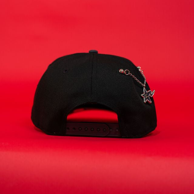 NEW ERA EXCLUSIVE 9FIFTY A-FRAME BLACK/ GREY NEW YORK YANKEES MESHBACK SNAPBACK W/ 1996 WORLD SERIES SIDE PATCH