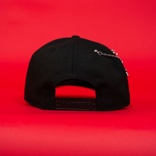 NEW ERA EXCLUSIVE 9FIFTY A-FRAME BLACK ARIZONA DIAMONDBACKS SNAPBACK W/ 2001 WORLD CHAMPIONS SIDE PATCH