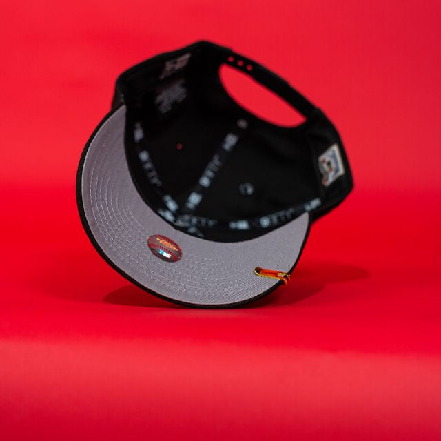 NEW ERA EXCLUSIVE 9FIFTY A-FRAME BLACK CHICAGO WHITE SOX W/ ALL STAR YEARS SIDE PATCH
