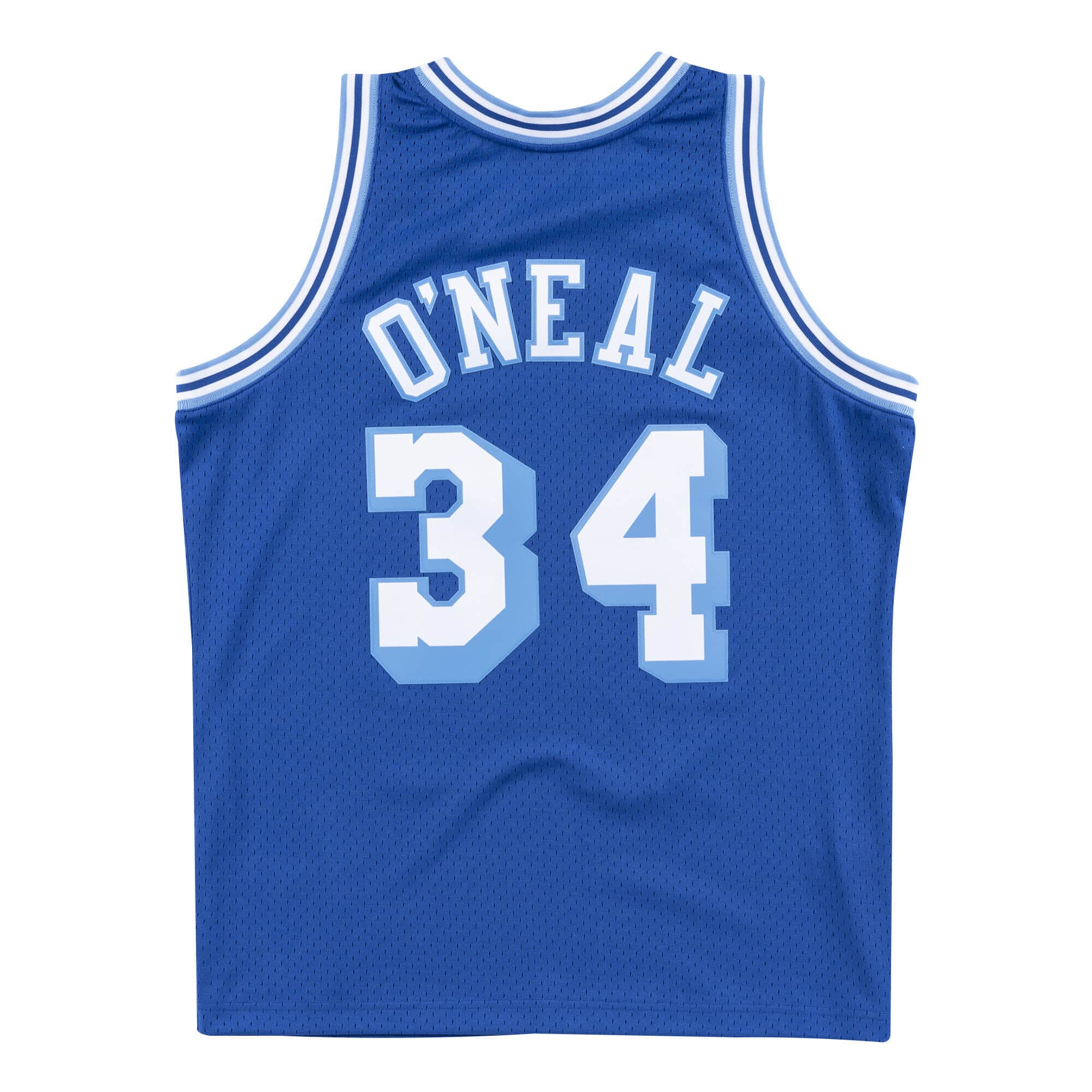 MITCHELL & NESS BLUE NBA LOS ANGELES LAKERS ALTERNATE 1996-97 SHAQUILLE O'NEAL SWINGMAN JERSEY