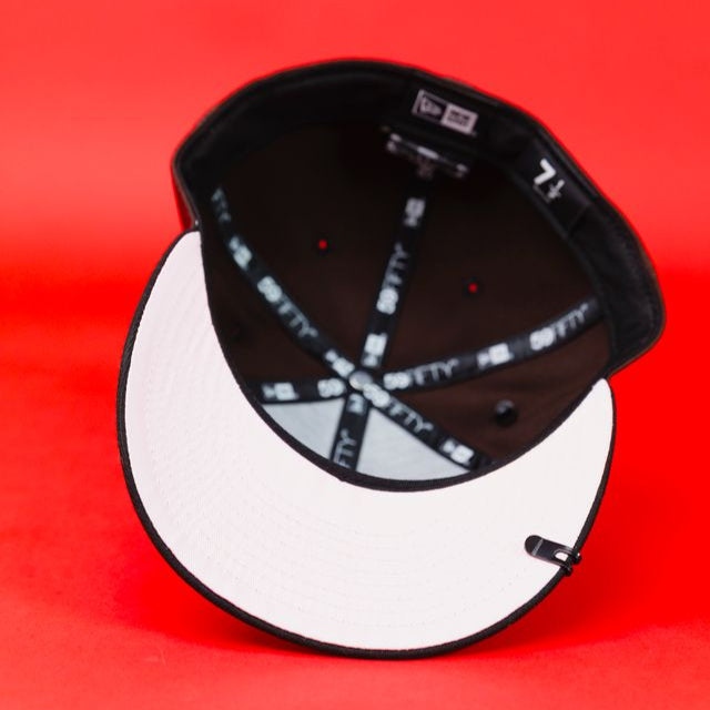 NEW ERA EXCLUSIVE 59FIFTY MOCHA/ BLACK MEXICO 2025 WORLD BASEBALL CLASSIC TWO TONE