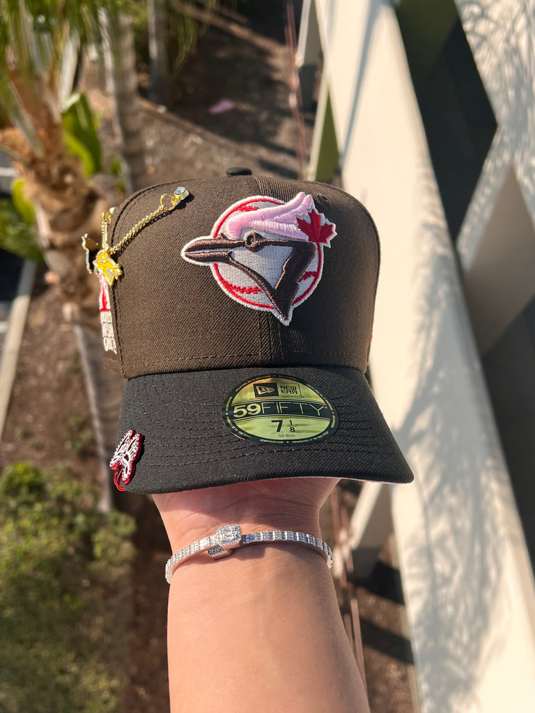 black blue jays fitted hat