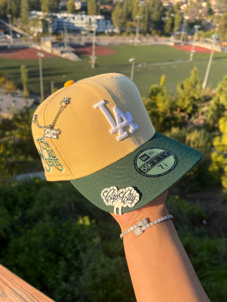 new era green la hat