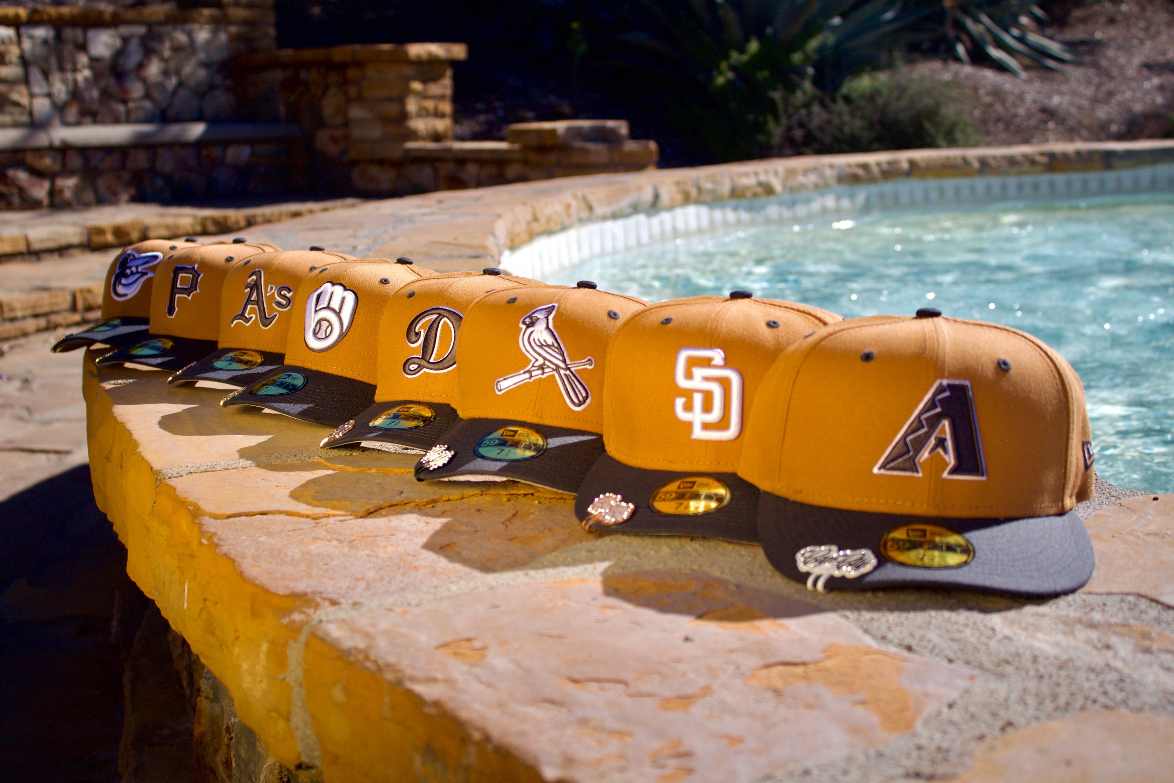 EXCLUSIVO NEW ERA 59FIFTY CERRADA TAN/GREY ARIZONA DIAMONDBACKS 