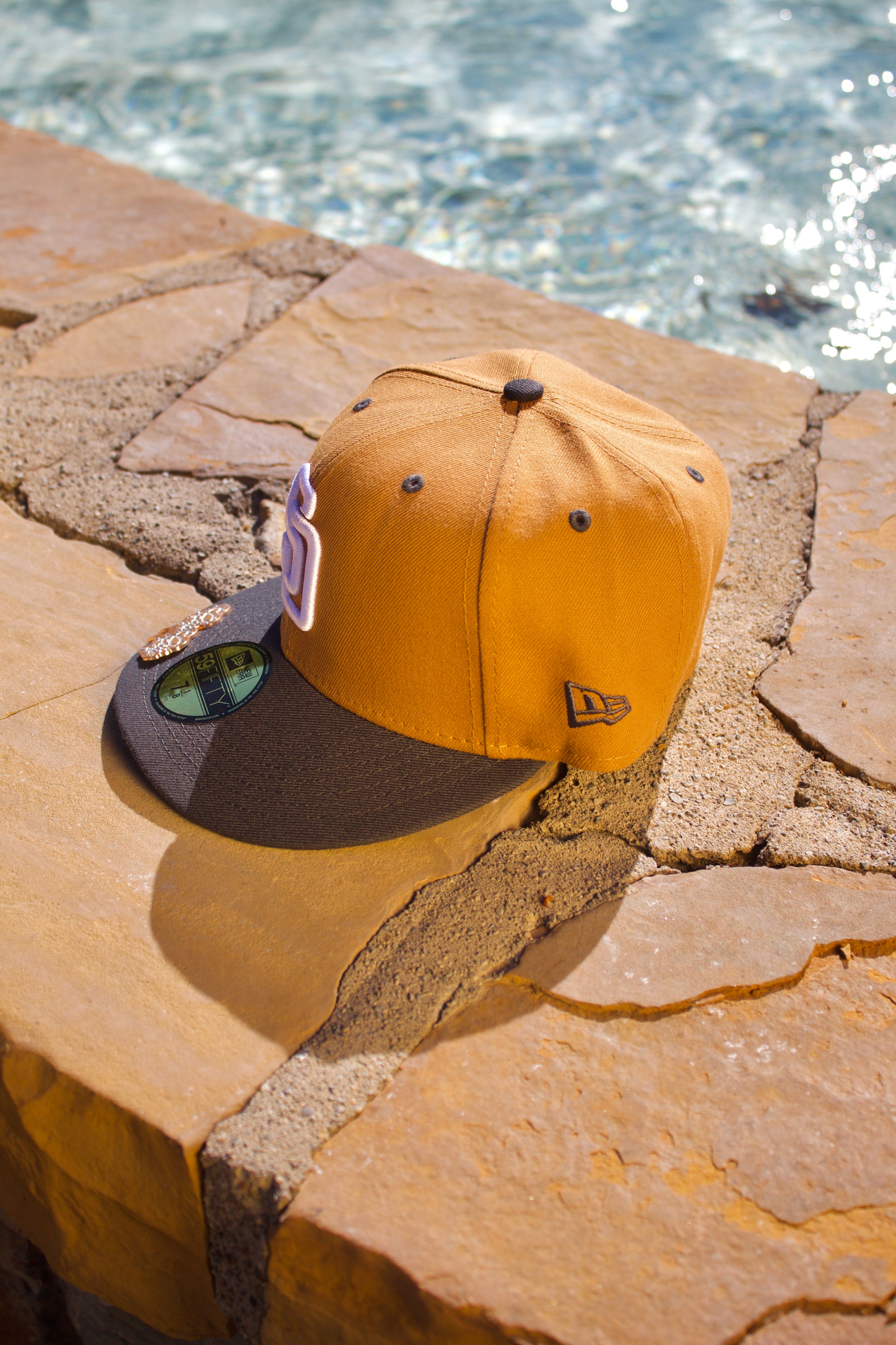 NEW ERA EXCLUSIVE 59FIFTY TAN/GREY SAN DIEGO PADRES 2TONE COLOR PACK