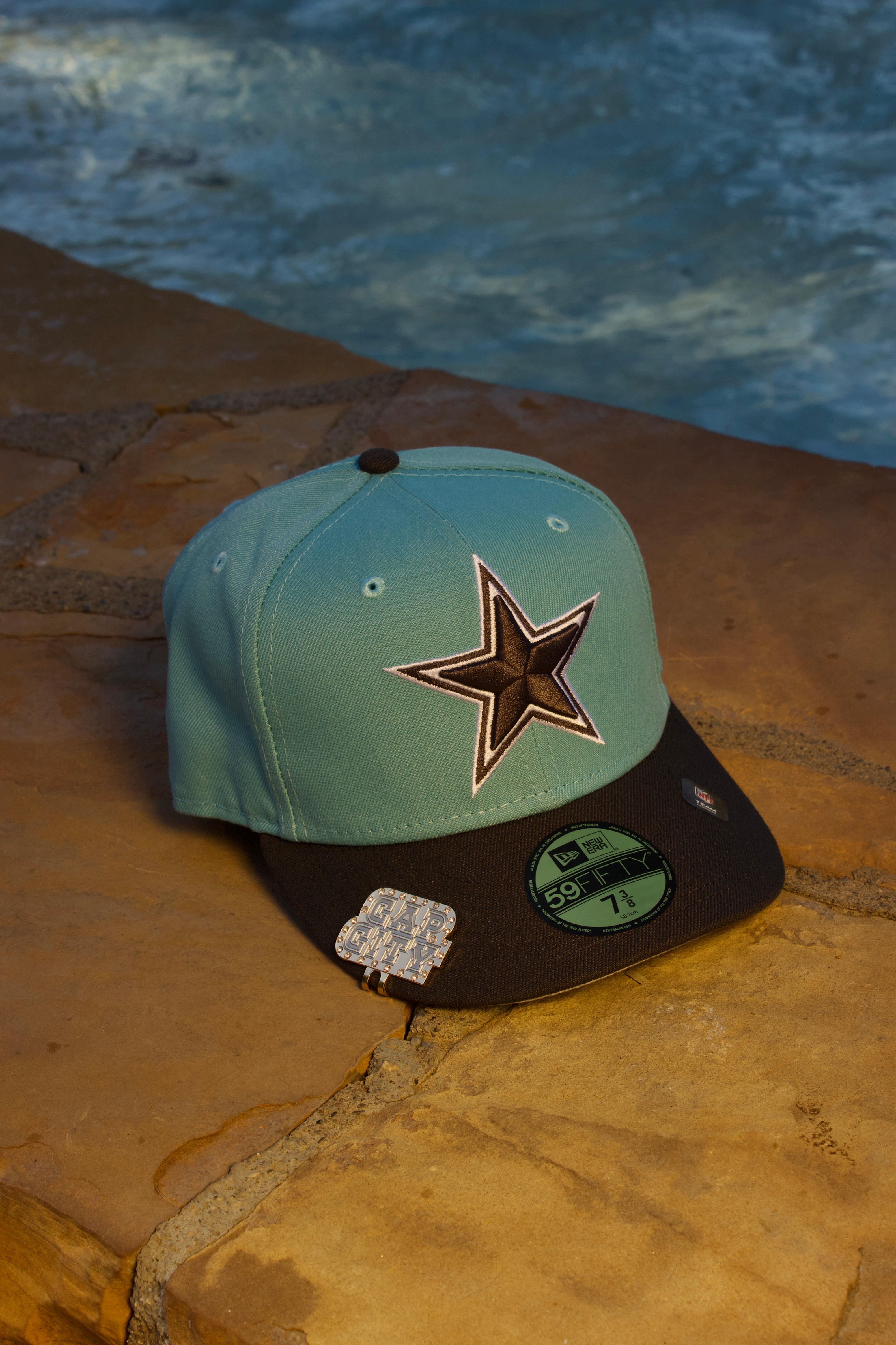 EXCLUSIVO NEW ERA 59FIFTY CERRADAT EAL/GREY DALLAS COWBOYS 