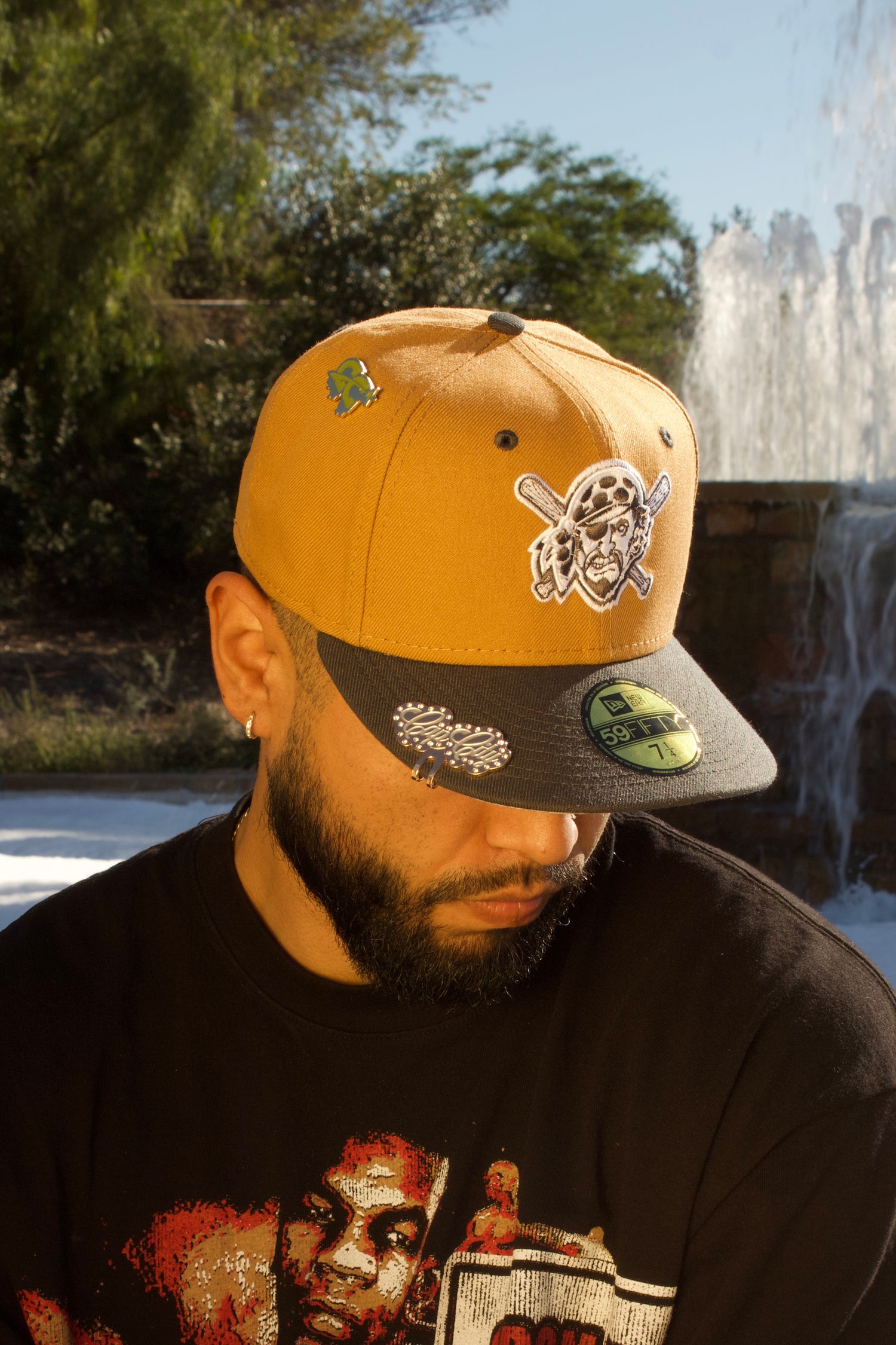 NEW ERA EXCLUSIVE 59FIFTY TAN/GREY PITTSBURGH PIRATES 2TONE COLOR PACK