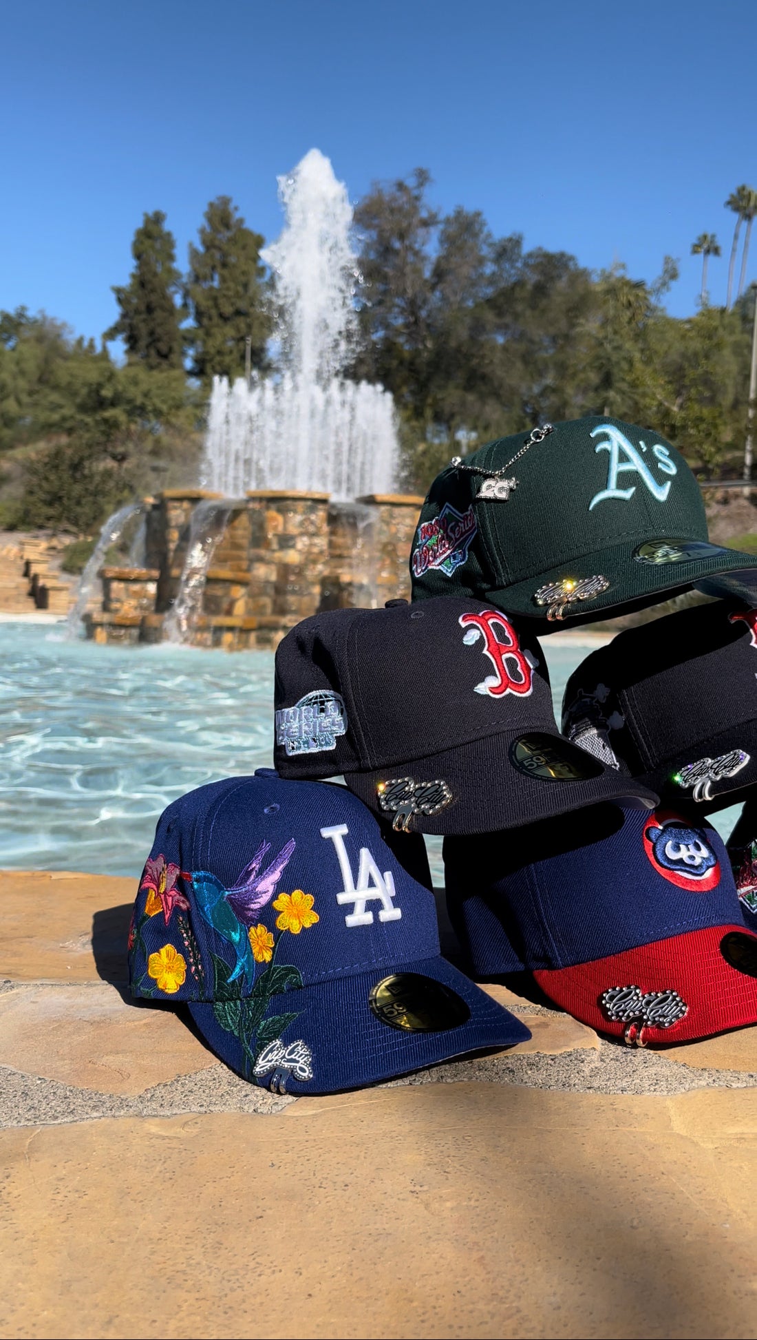 NEW ERA EXCLUSIVE 59FIFTY BLUE/RED CHICAGO CUBS FITTED