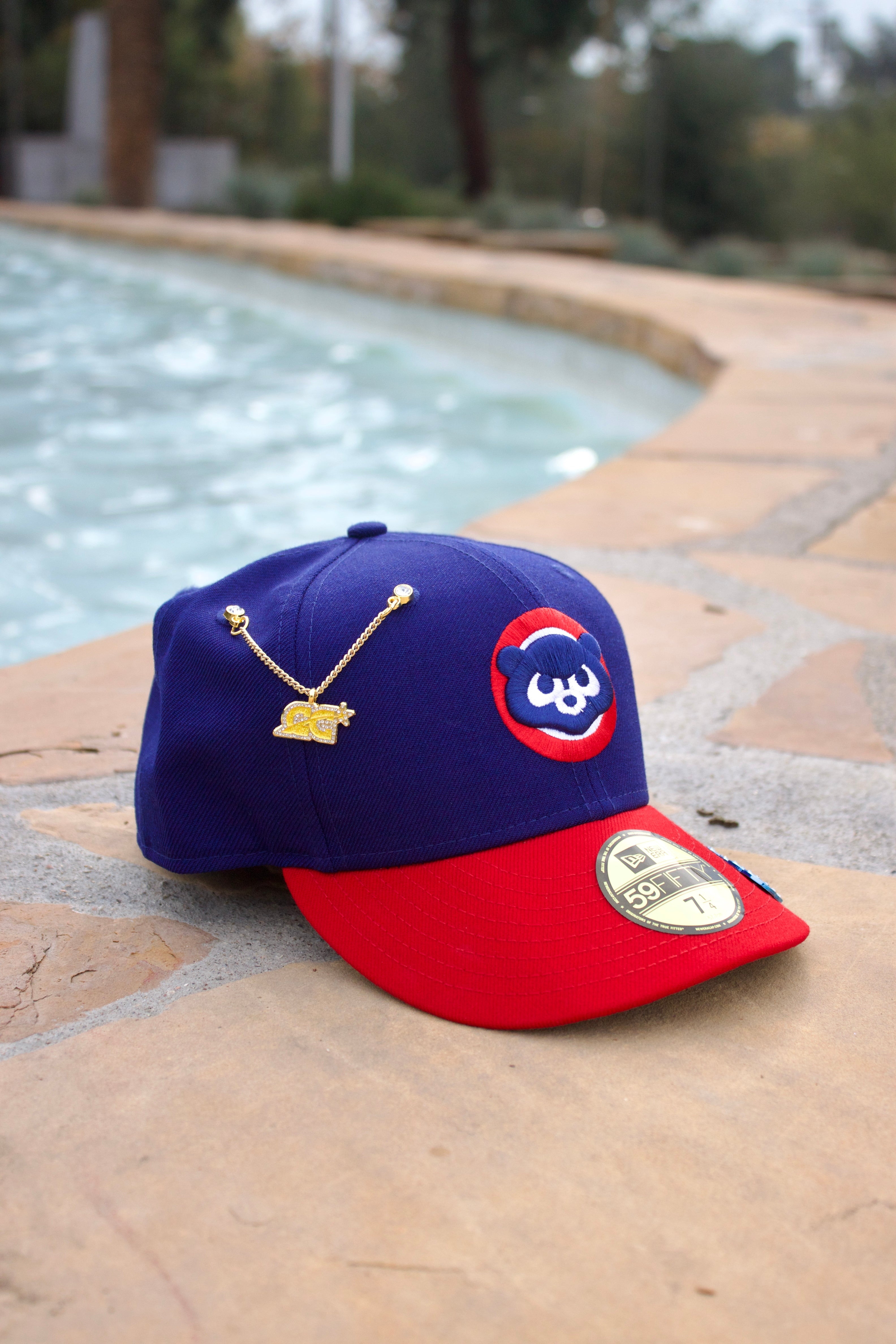 NEW ERA EXCLUSIVE 59FIFTY BLUE/RED CHICAGO CUBS FITTED