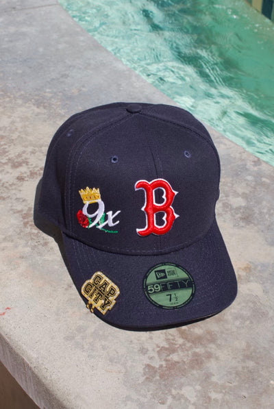 NEW ERA EXCLUSIVE 59FIFTY NAVY BOSTON RED SOX 